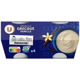 Yaourt à la grecque vanille 4X150g