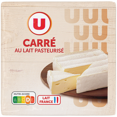Fromage au lait pasteurisé Le Carré  23%MG, 230g