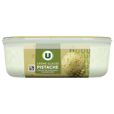Bac crème glacée pistache - 500g