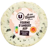 Fourme d'Ambert AOP au lait pasteurisé 27%MG, 220g