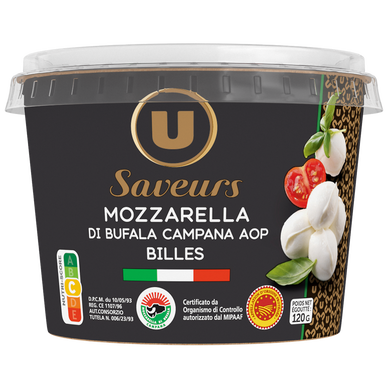 Mozzarella di Bu fala Campana AOP  120g