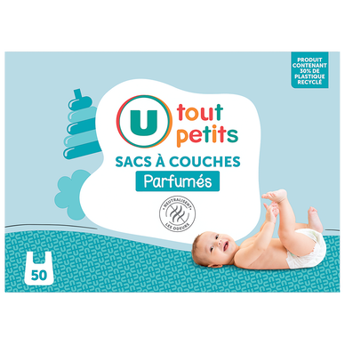 Sacs à couches parfumés - x50