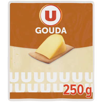 Gouda au lait pasteurisé  30%MG, 250g