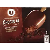 Bâtonnets glacés folie chocolat - X4 290g