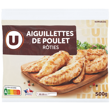Aiguillettes de poulet roti en sachet - 500g