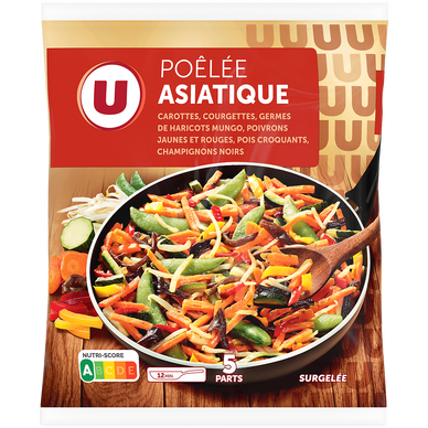 Poêlée Asiatique surgelée - 1kg