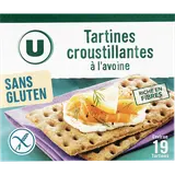 Tartines croustillantes à l'avoine sans gluten 230g