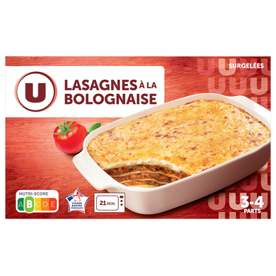 Lasagnes bolognaise U 1kg