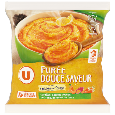 Purée douce saveur  750g