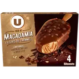 Bâtonnets glacés folie macadamia - x4 282g