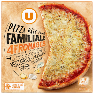 Pizza familiale 4 fromages  570g