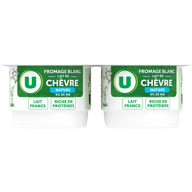 Fromage blanc au lait de chèvre - 4x100g