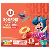 Gourde de yaourt aux fruits - 6x90g