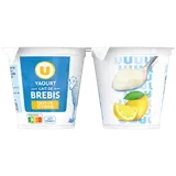 Yaourt au lait de brebis saveur citron 13,2%MG - 4x125g