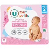 Couches T2 douceur plus nouveaux-nés - 3/6kg x35