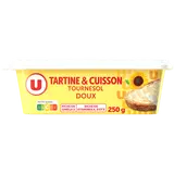 Margarine allégée au tournesol 60%MG, barquette 250g