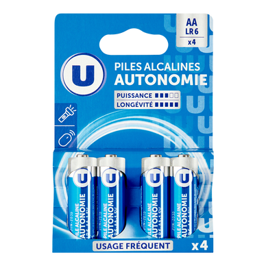 Pile Autonomie LR6 x4