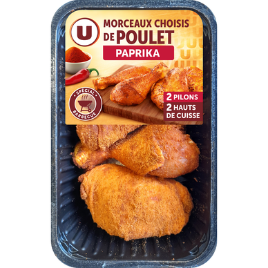 Cuisse de poulet marinée paprika, 2 pièces