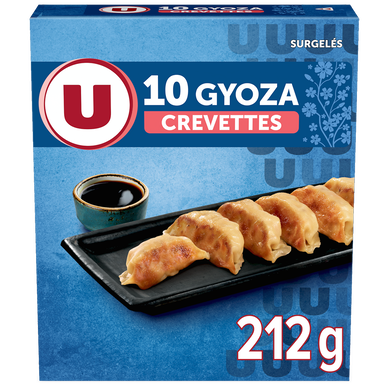 Gyozas aux crevettes - X10 - 212g