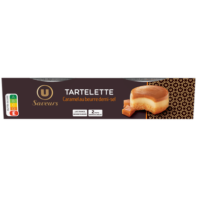 Tartelette au caramel  2x80g