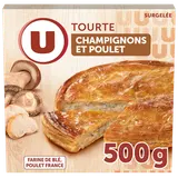 Tourte poulet champignons U 500g