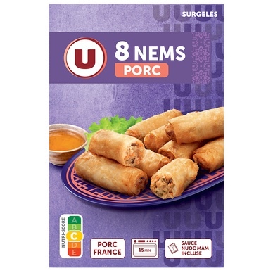 Nems porc - X8 - 220g