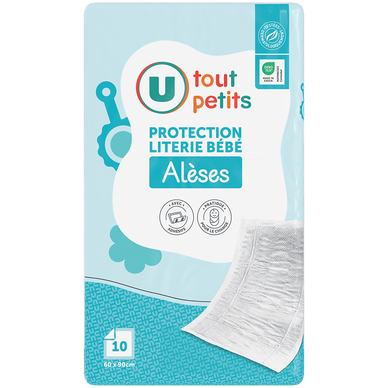 Alèse bébé 60x90 - x10