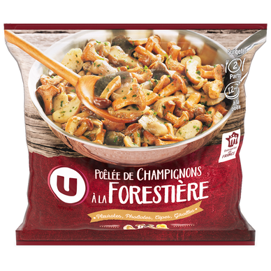 Poêlée de champignons à la forestière  300g
