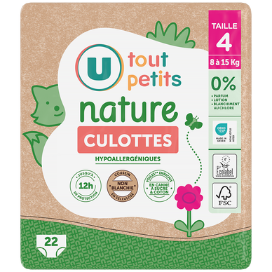 Couches-Culottes bébé tailles 4 8-15kg X22