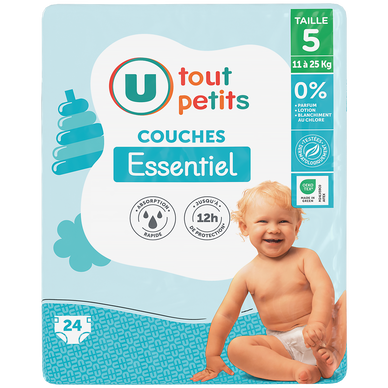 Couche T5 essentiel - 11/25kg - x24
