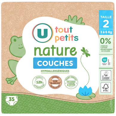 Couches bébé - T2 x35