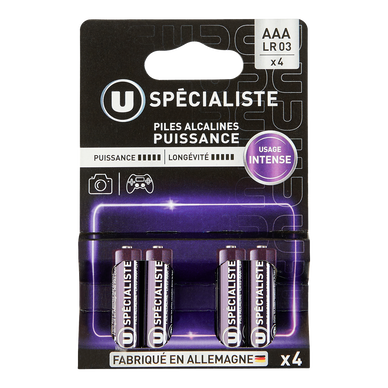 Pile Spécialiste LR03 x4