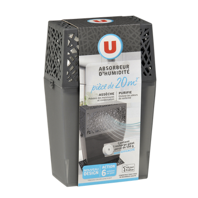 Absorbeur d'humidité neutre 20m²