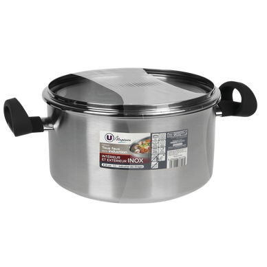Faitout inox tous feux dont induction - 24cm
