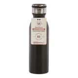 Bouteille isotherme soft noir - 600ml