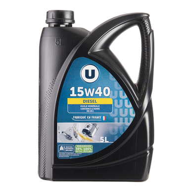 Huile 15W40 diesel - 5L
