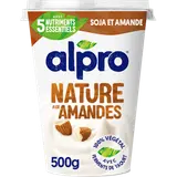 Dessert végétal soja nature à l'amande ALPRO - 500g