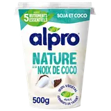 Dessert végétal soja nature coco ALPRO - 500g
