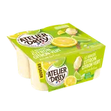 Yaourt citron/citron vert ATELIER DESSY 4x100g