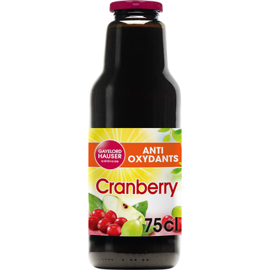 Jus de cranberry GAYELORD HAUSER, 75cl