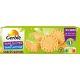Biscuits  Sablés Nature Sans Gluten GERBLE - 4x5, 120 g