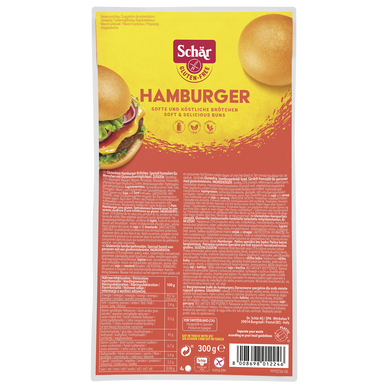 Hamburger sans gluten SCHAR, 300g