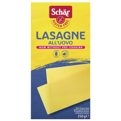 Pâtes à Lasagne sans gluten, SCHAR 250g