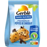 GERBLE - Moelleux  Pépites Chocolat Sans Sucres -  196g