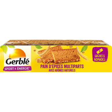 Pain d'épices multiparts GERBLE -  8 sachets, 350g