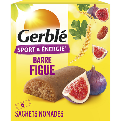 Barre Figue GERBLE  -  6 sachets 150g