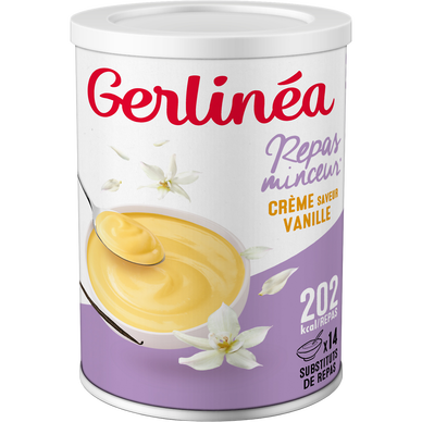 Crème saveur vanille repas minceur GERLINEA 420g