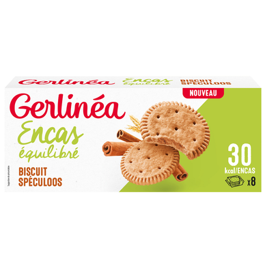 Biscuits minceur spéculoos GERLINEA  - 8x3, 156g