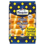 Pains au lait maxi familial BRIOCHE PASQUIER - x20 - 700g