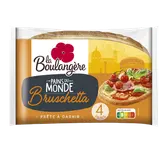 Pain bruschetta LA BOULANGERE - x4 - 400g